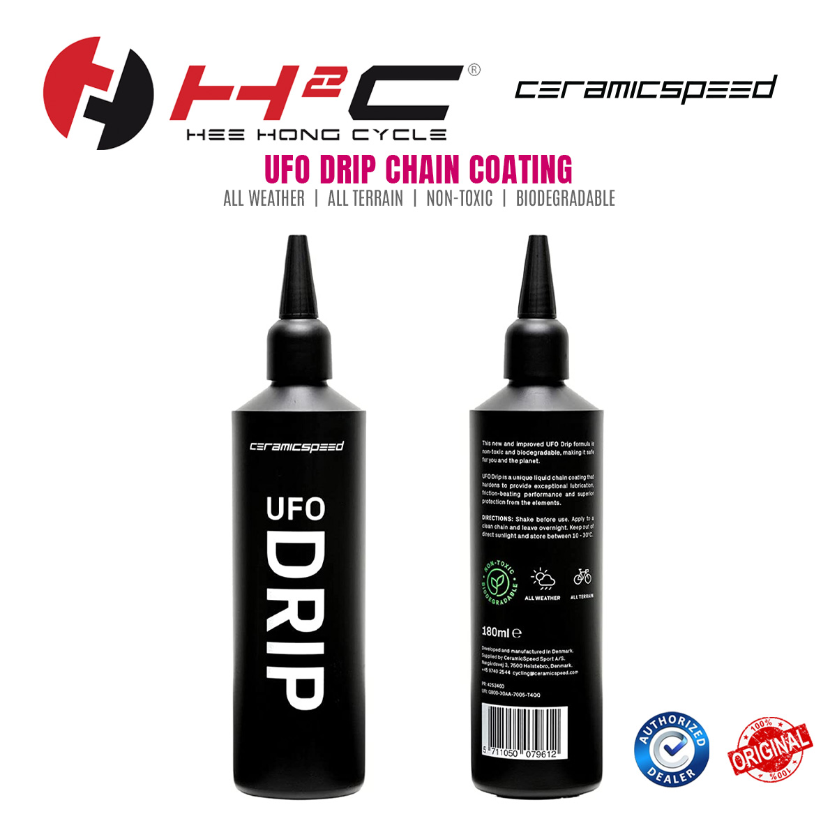 CERAMICSPEED UFO DRIP CHAIN COATING 180ML